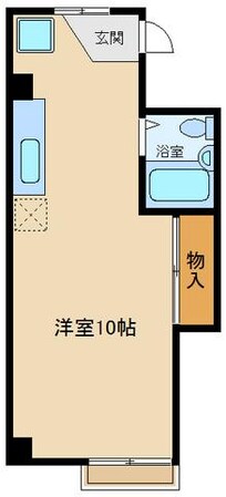 コーポサンノーブルの物件間取画像